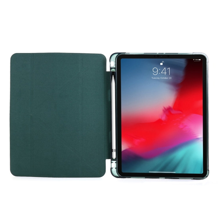 Flip orizzontale multi-pieghevole in pelle PU + custodia in TPU antiurto con supporto e slot per penna, For iPad Pro 11 (2020/2018), For iPad Air 13 2024 / Pro 12.9 2022 / 2021