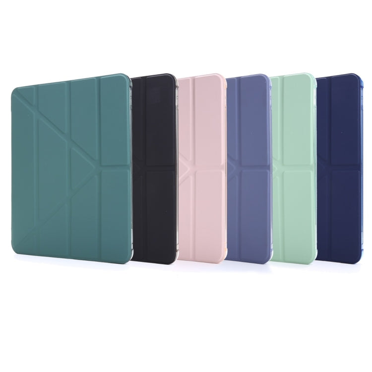 Flip orizzontale multi-pieghevole in pelle PU + custodia in TPU antiurto con supporto e slot per penna, For iPad Pro 11 (2020/2018), For iPad Air 13 2024 / Pro 12.9 2022 / 2021