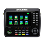 iBRAVEBOX V10 Finder Max+ Rilevatore segnali satellitari 4,3"