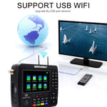 iBRAVEBOX V10 Finder Max+ Rilevatore segnali satellitari 4,3"