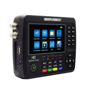 iBRAVEBOX V10 Finder Pro Display da 4,3 pollici Rilevatore di segnali satellitari digitali, supporto DVB-S/S2/S2X/T/T2/C, EU Plug, US Plug, UK Plug, AU Plug