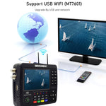iBRAVEBOX V10 Finder Pro Display 4,3" Rilevatore Segnali Satellit