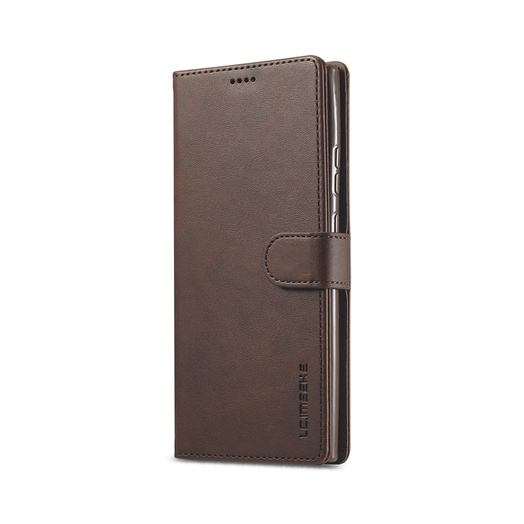 Custodia portafoglio in pelle con slot carte per smartphone compa