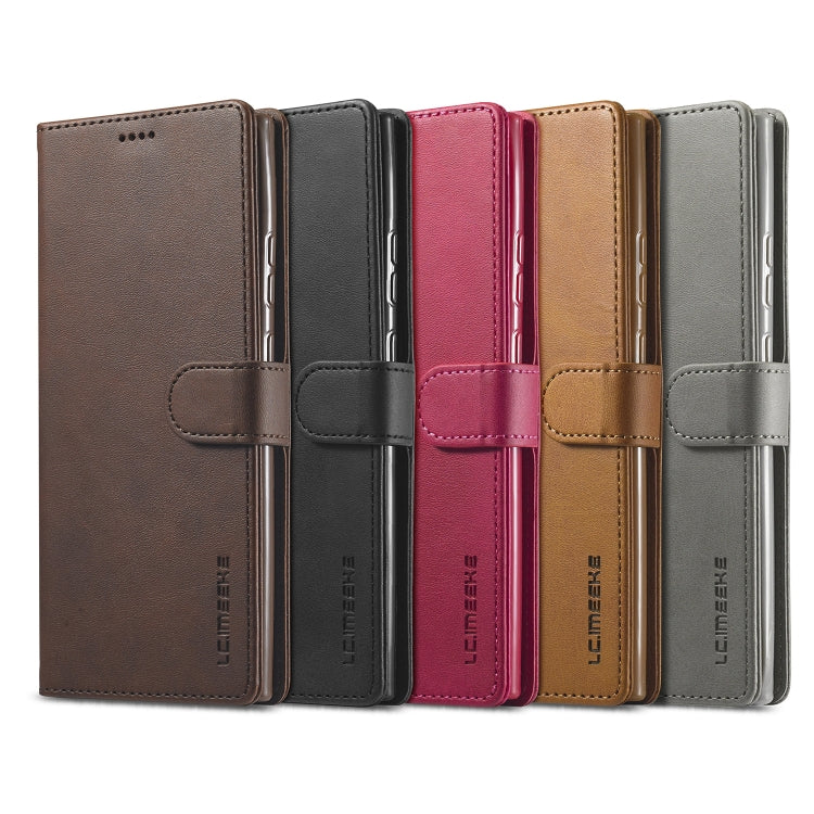 Custodia portafoglio in pelle con slot carte per smartphone compa
