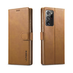 Custodia portafoglio in pelle con slot carte per smartphone compa
