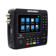 iBRAVEBOX V10 Finder Pro+ Display da 4,3 pollici Rilevatore di segnali satellitari digitali, supporto DVB-S/S2/S2X/T/T2/C AHD, EU Plug, US Plug, UK Plug, AU Plug