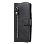 Custodia portafoglio in pelle con zip per Samsung Galaxy A51 5G