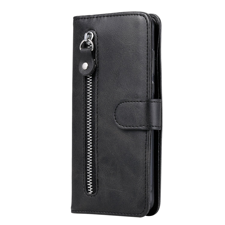 Custodia portafoglio in pelle con zip per Samsung Galaxy A51 5G