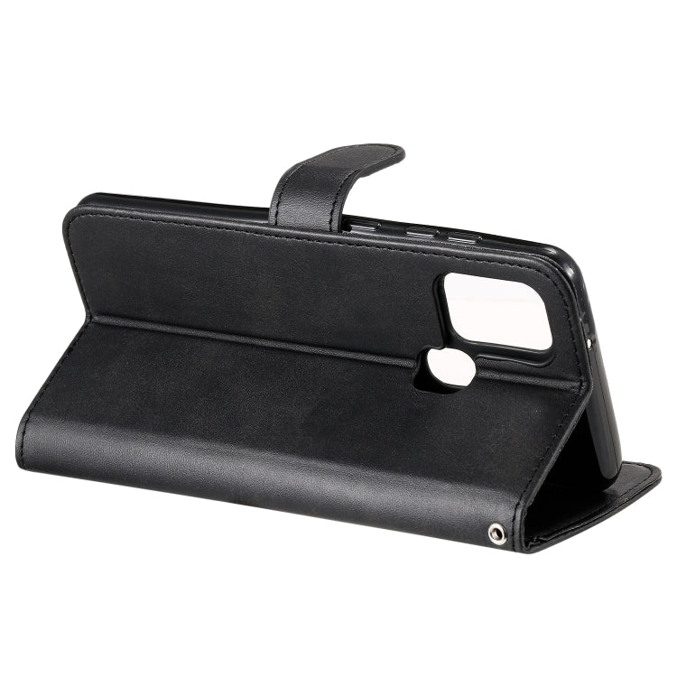 Custodia portafoglio in pelle con zip per Samsung Galaxy A51 5G