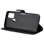 Custodia portafoglio in pelle con zip per Samsung Galaxy A51 5G