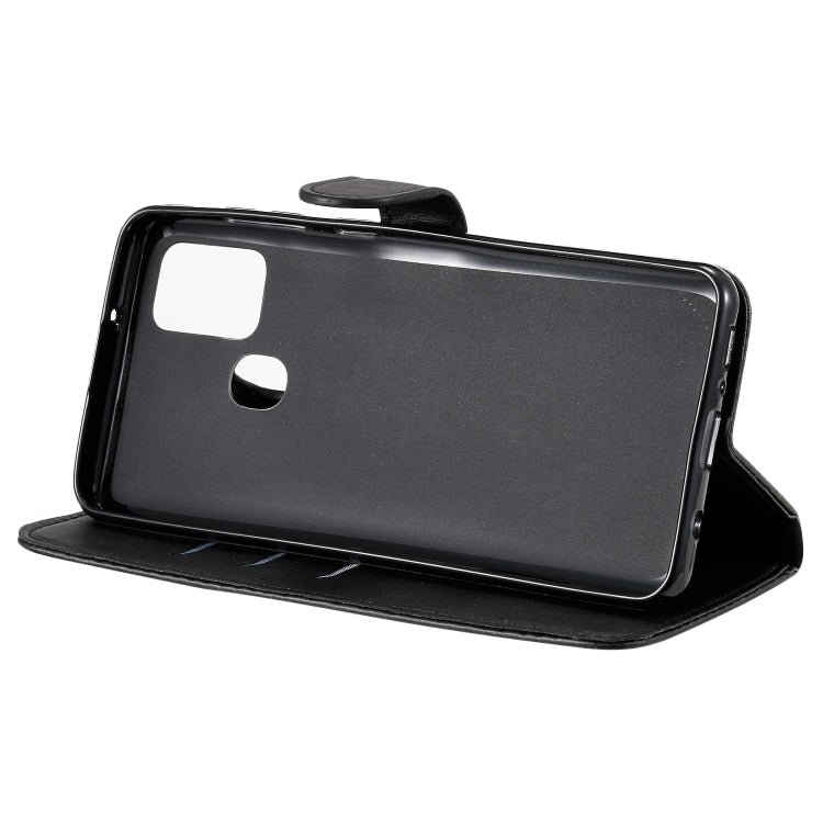 Custodia portafoglio in pelle con zip per Samsung Galaxy A51 5G