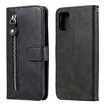 Custodia portafoglio in pelle con zip per Samsung Galaxy A51 5G