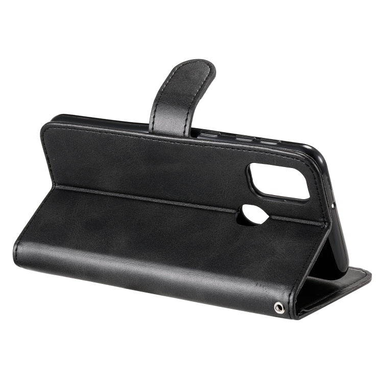 Custodia portafoglio in pelle con zip per Samsung Galaxy M31
