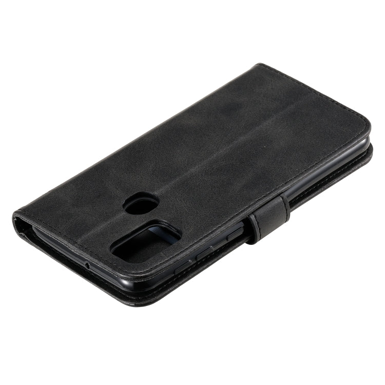 Custodia portafoglio in pelle con zip per Samsung Galaxy M31