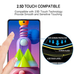Pellicola vetro temperato per Samsung Galaxy M51 e A01 Core