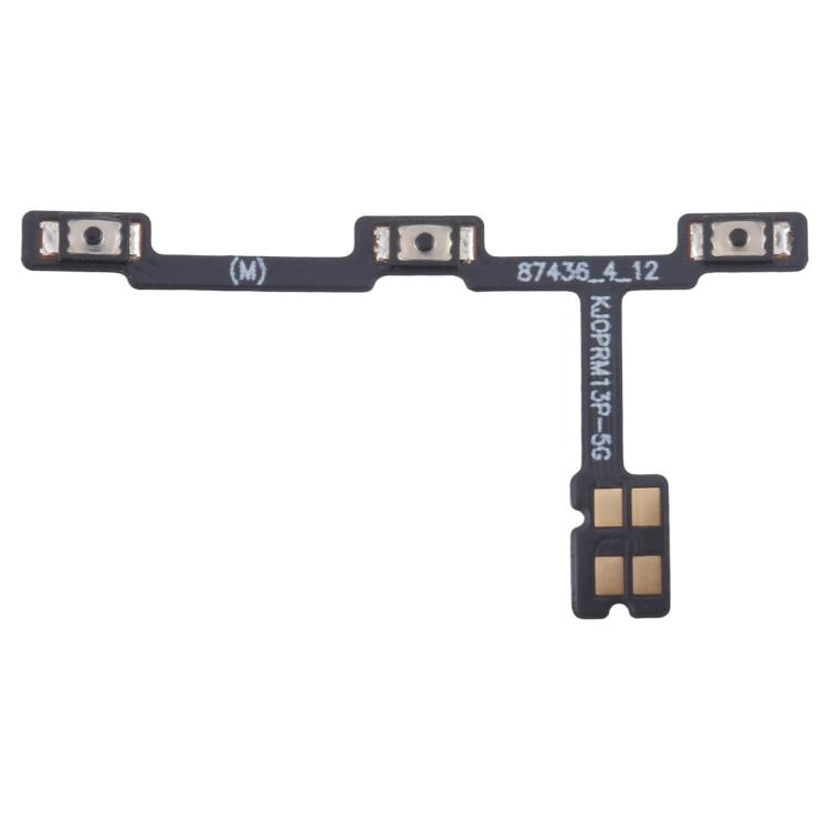 Cavo flessibile per pulsante di accensione e pulsante del volume OEM, For Realme 11x 5G, For Realme 11 Pro 5G, For Realme 10 5G, For Realme 10 4G