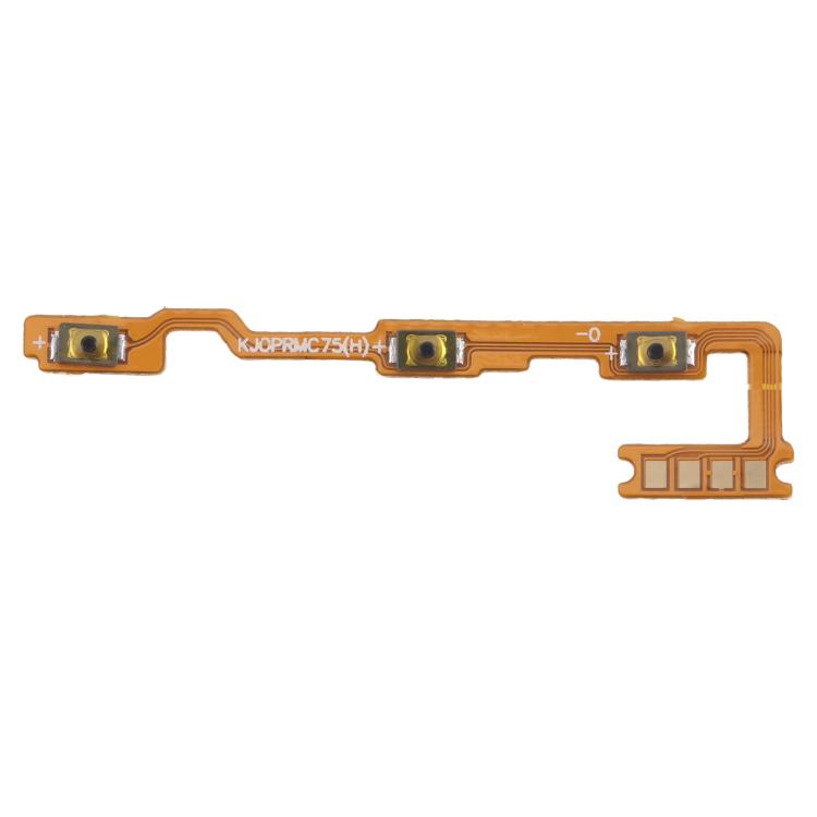 Cavo flessibile per pulsante di accensione e pulsante del volume OEM, For Realme C65 5G, For Realme C63, For Realme P1, For Realme GT Neo6 SE, For Realme 12x 5G, For Realme 12 Pro 5G, For Realme 12 Pro+, For Realme V50, For Realme C67 5G, For Realme GT5