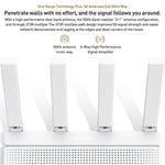 Il router CPU dual-band da 1,3 GHz originale Xiaomi AX3000T da 2,4 GHz/5 GHz supporta la connessione NFC, presa americana, AX3000T
