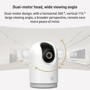 Originale Xiaomi Smart Camera 3 Pro PTZ Panorama a 360 gradi Pixel da 350 W Chiamata vocale bidirezionale, presa americana, Smart Camera 3 Pro PTZ