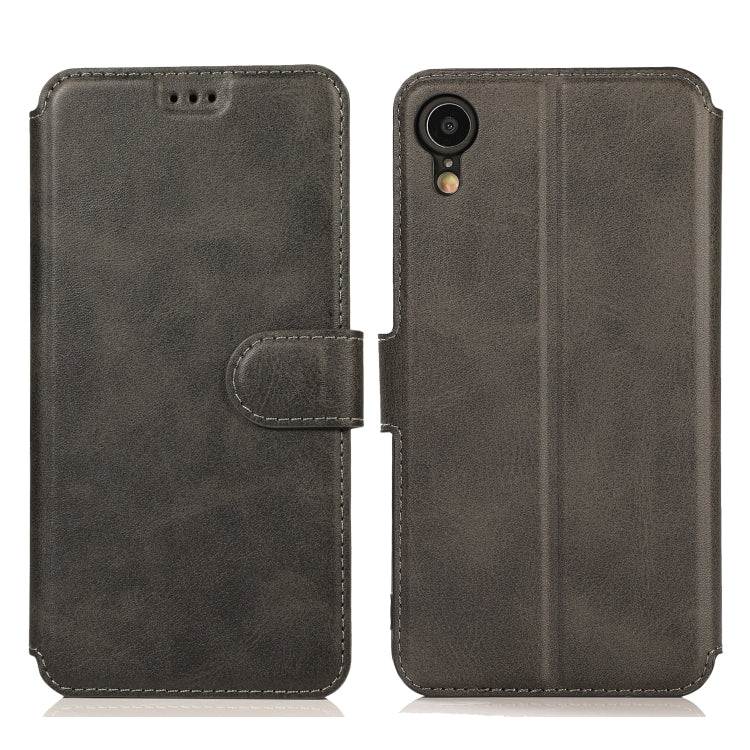Custodia in pelle per iPhone con supporto