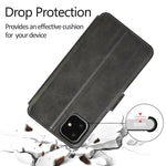 Custodia in pelle con chiusura magnetica per iPhone 12 e 12 Pro