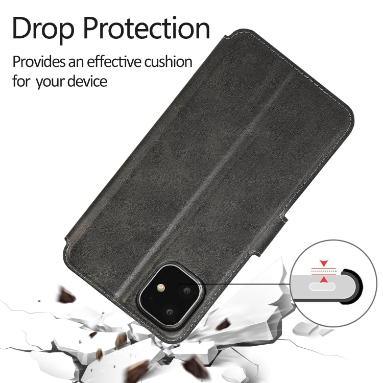 Custodia in pelle con chiusura magnetica per iPhone 12 e 12 Pro