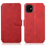 Custodia in pelle con chiusura magnetica per iPhone 12 e 12 Pro