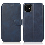Custodia in pelle con chiusura magnetica per iPhone 12 e 12 Pro