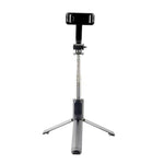 Treppiede Bluetooth Selfie Stick Q07 con luce e telecomando