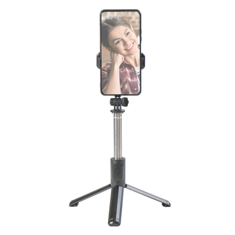Treppiede Bluetooth Selfie Stick Q07 con luce e telecomando