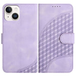 YX0060 Custodia in pelle per telefono con testa di elefante in rilievo con cordino, For iPhone 13 Pro Max, For iPhone 13 Pro, For iPhone 13