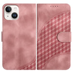 YX0060 Custodia in pelle per telefono con testa di elefante in rilievo con cordino, For iPhone 13 Pro Max, For iPhone 13 Pro, For iPhone 13