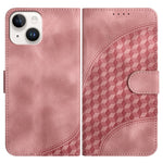 YX0060 Custodia in pelle per telefono con testa di elefante in rilievo con cordino, For iPhone 13 mini, For iPhone 12/12 Pro, For iPhone 12 Pro Max