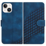 YX0060 Custodia in pelle per telefono con testa di elefante in rilievo con cordino, For iPhone 13 mini, For iPhone 12/12 Pro, For iPhone 12 Pro Max