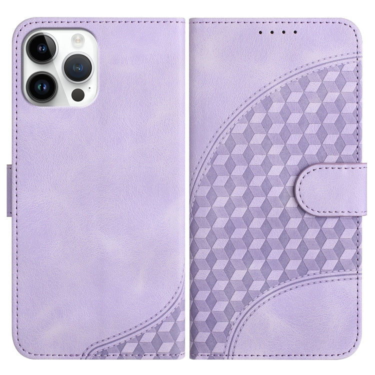 YX0060 Custodia in pelle per telefono con testa di elefante in rilievo con cordino, For iPhone 13 mini, For iPhone 12/12 Pro, For iPhone 12 Pro Max