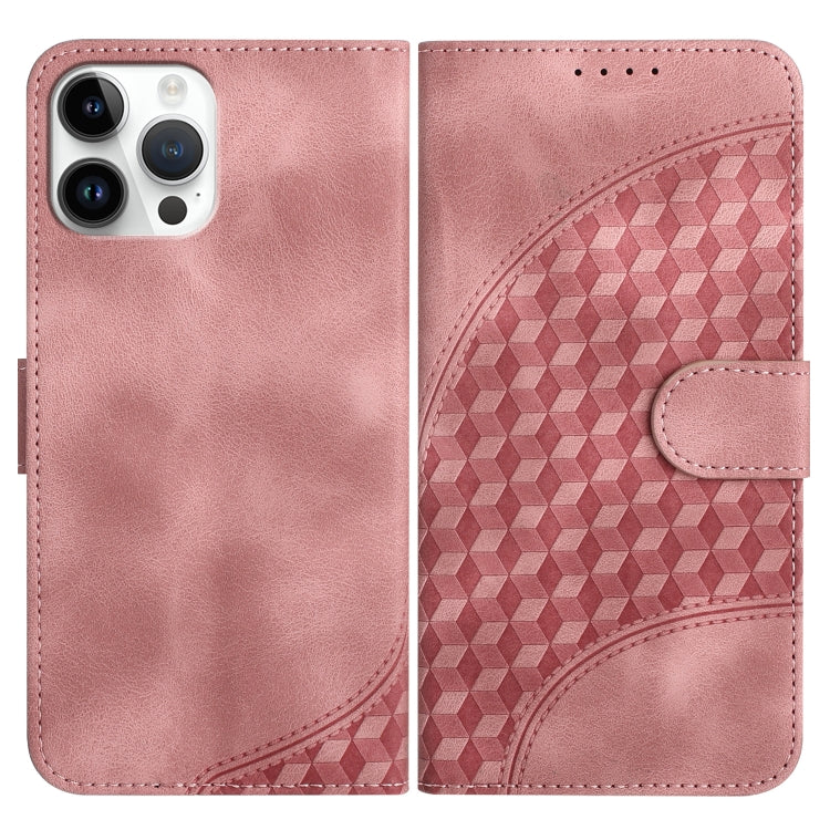 YX0060 Custodia in pelle per telefono con testa di elefante in rilievo con cordino, For iPhone 13 mini, For iPhone 12/12 Pro, For iPhone 12 Pro Max