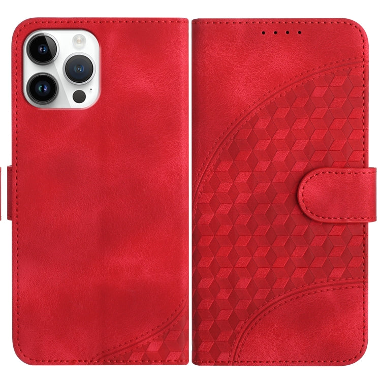 YX0060 Custodia in pelle per telefono con testa di elefante in rilievo con cordino, For iPhone 13 mini, For iPhone 12/12 Pro, For iPhone 12 Pro Max