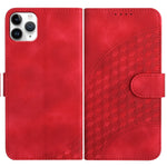 YX0060 Custodia in pelle per telefono con testa di elefante in rilievo con cordino, For iPhone 12 mini, For iPhone 11 Pro Max, For iPhone 11
