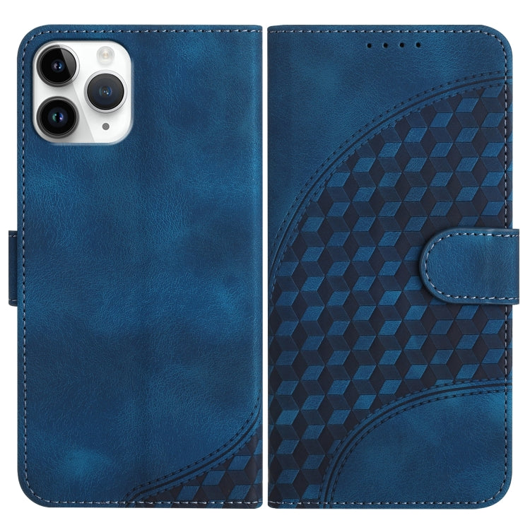 YX0060 Custodia in pelle per telefono con testa di elefante in rilievo con cordino, For iPhone 11 Pro, For iPhone XS / X, For iPhone XR