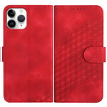 YX0060 Custodia in pelle per telefono con testa di elefante in rilievo con cordino, For iPhone 11 Pro, For iPhone XS / X, For iPhone XR