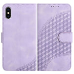 YX0060 Custodia in pelle per telefono con testa di elefante in rilievo con cordino, For iPhone 11 Pro, For iPhone XS / X, For iPhone XR