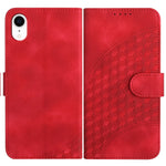 YX0060 Custodia in pelle per telefono con testa di elefante in rilievo con cordino, For iPhone 11 Pro, For iPhone XS / X, For iPhone XR