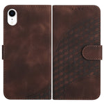 YX0060 Custodia in pelle per telefono con testa di elefante in rilievo con cordino, For iPhone 11 Pro, For iPhone XS / X, For iPhone XR