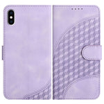 YX0060 Custodia in pelle per telefono con testa di elefante in rilievo con cordino, For iPhone XS Max, For iPhone 8 Plus / 7 Plus