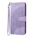 YX0060 Custodia in pelle per telefono con testa di elefante in rilievo con cordino, For iPhone 17, For iPhone Air, For iPhone 16 Pro Max