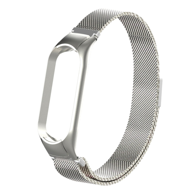 Cinturino in acciaio inossidabile magnetico tinta unita Milano, For Xiaomi Mi Band 5
