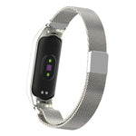 Cinturino in acciaio inossidabile magnetico tinta unita Milano, For Xiaomi Mi Band 5