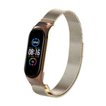 Cinturino in acciaio inossidabile magnetico tinta unita Milano, For Xiaomi Mi Band 5