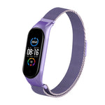 Cinturino in acciaio inossidabile magnetico tinta unita Milano, For Xiaomi Mi Band 5