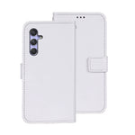 idewei Custodia per telefono in pelle con texture Crazy Horse con supporto, For Samsung Galaxy A25 5G, For Samsung Galaxy S23 FE 5G